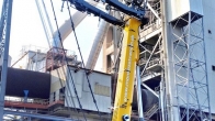 Mobile crane GROVE GMK 6400, Reconstruction of a cement plant exchanger, Mannersdorf, Austria (2017)